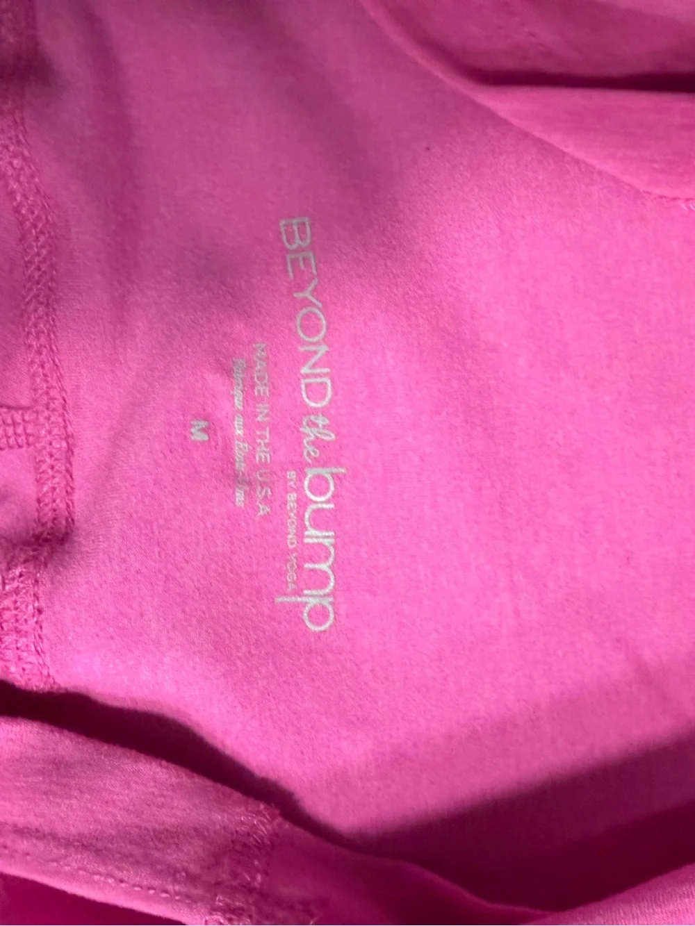 Beyond the Bump Maternity Pink Set size M